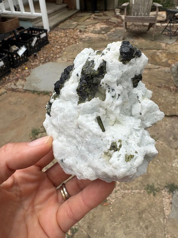 verdelite in quartz 500g