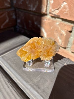 Yellow Fluorite Cluster Yellow Fluorite Cluster