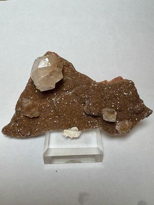 Yellow Fluorite w/ Druzy Quartz