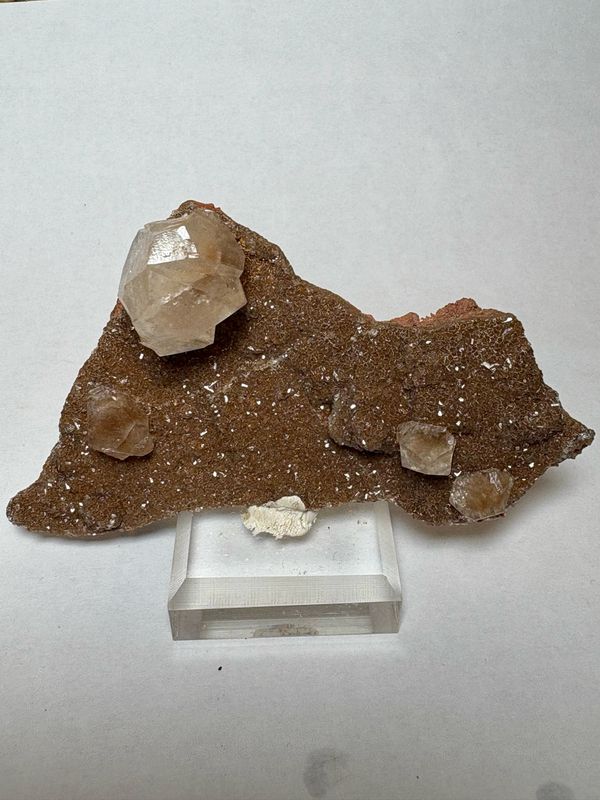 Yellow Fluorite w/ Druzy Quartz