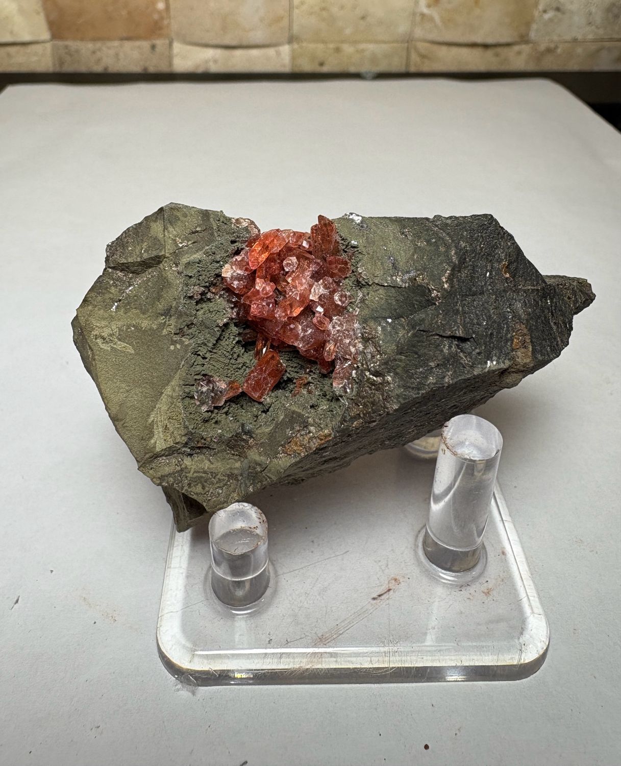 Rhodochrosite in matrix 150g