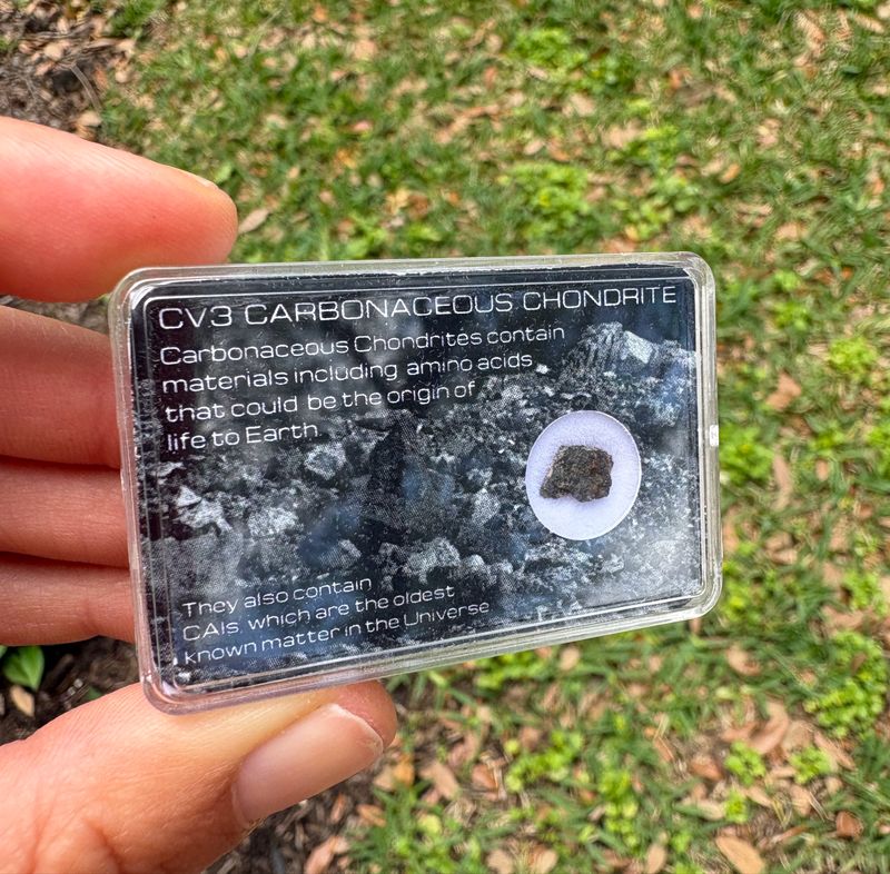 Carbonaceous Chondrite CV3 1/2in