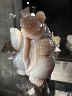 Druzy Agate polished bear 1.25kg