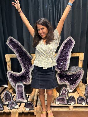 amethyst geode pair 2b 215kg