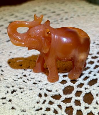 Elephant, Carnelian