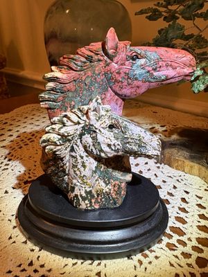 Ocean Jasper, 2 Horses 6in 1.1kg Ocean Jasper, 2 Horses 6in 1.1kg