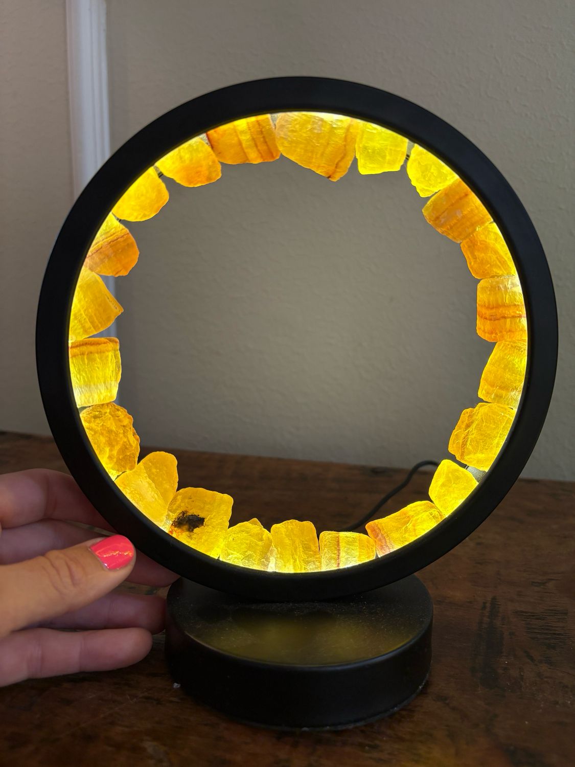 LED ring lamp 8"
