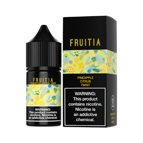 FRUITIA SALT NIC PINEAPPLE CITRUS TWIST 50MG