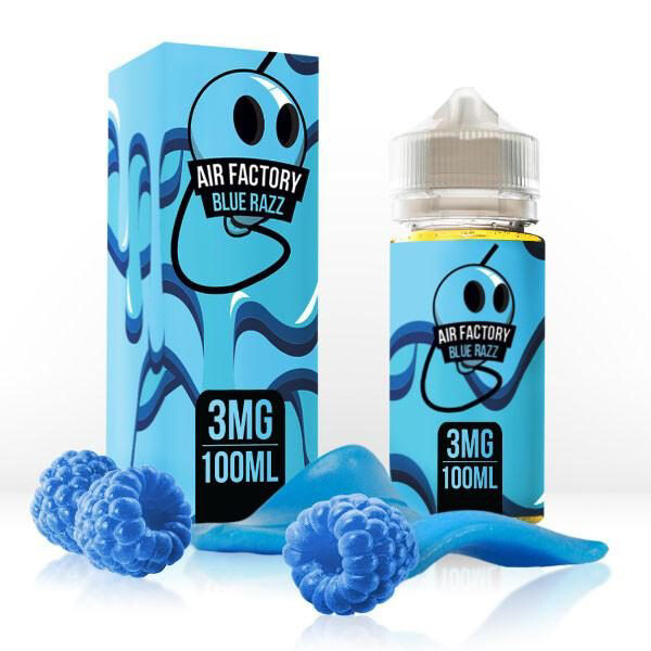 AIR FACTORY BLUE RAZZ 0MG