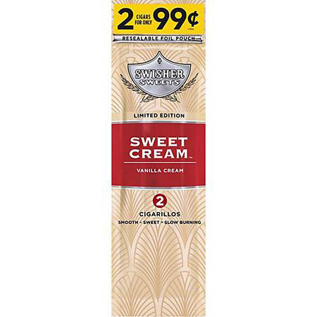 SWISHER SWEETS SWEET CREAM