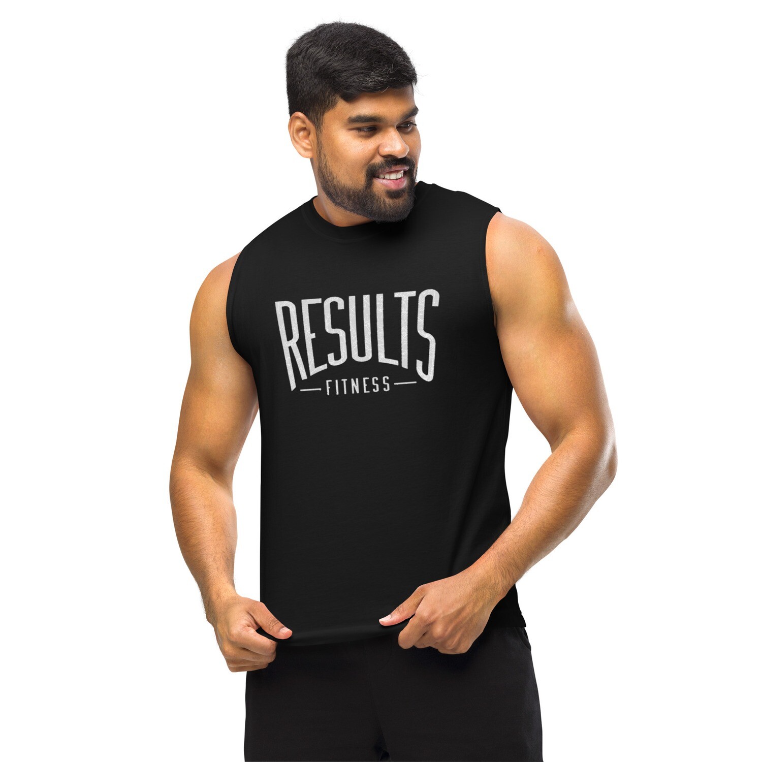 "Results Fitness" Muscle Shirt
