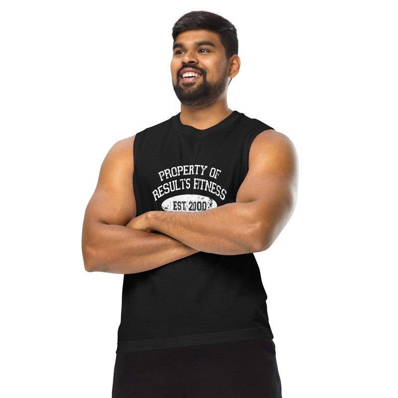  "Property of" Muscle Shirt
