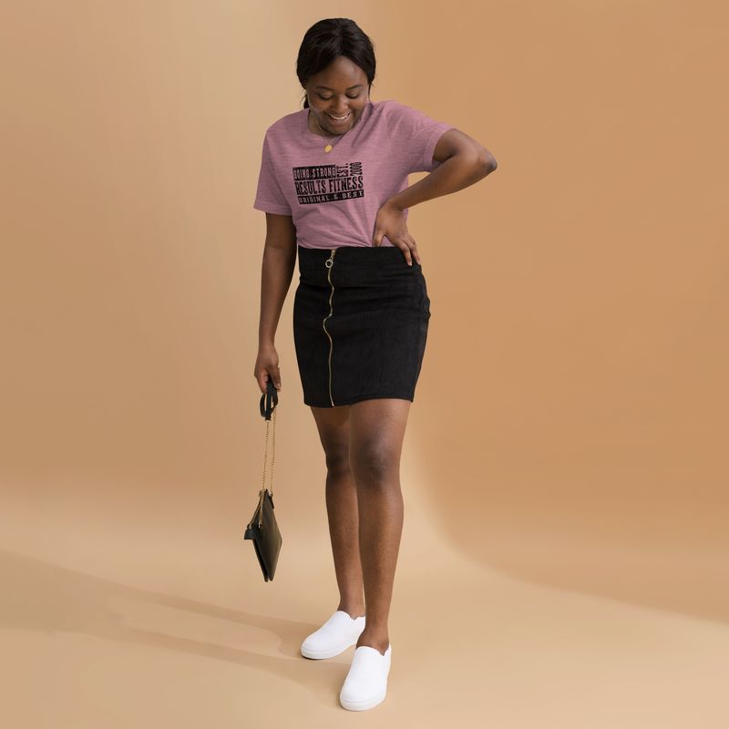 Unisex "Original and Best" black logo t-shirt