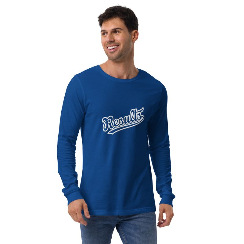 Unisex Long Sleeve "Results" Tee