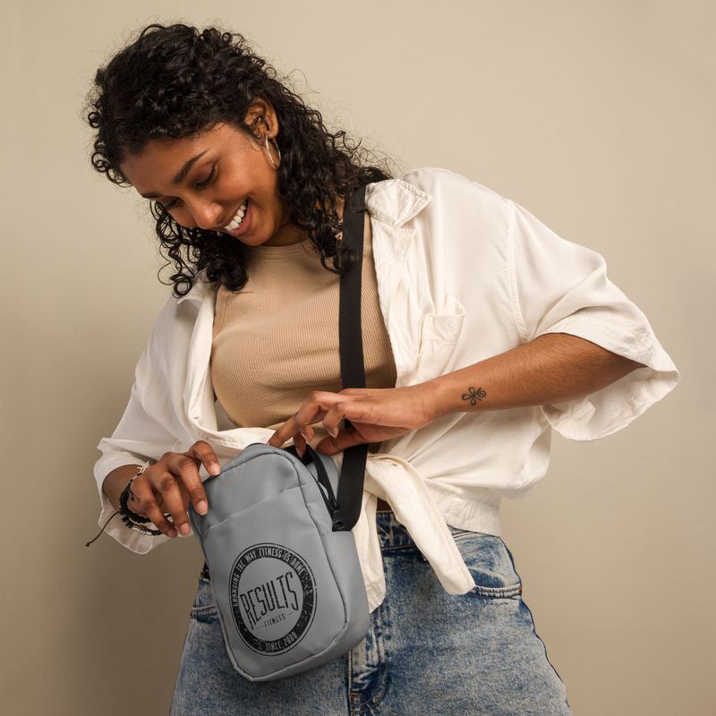 Results Circle Logo Utility crossbody bag