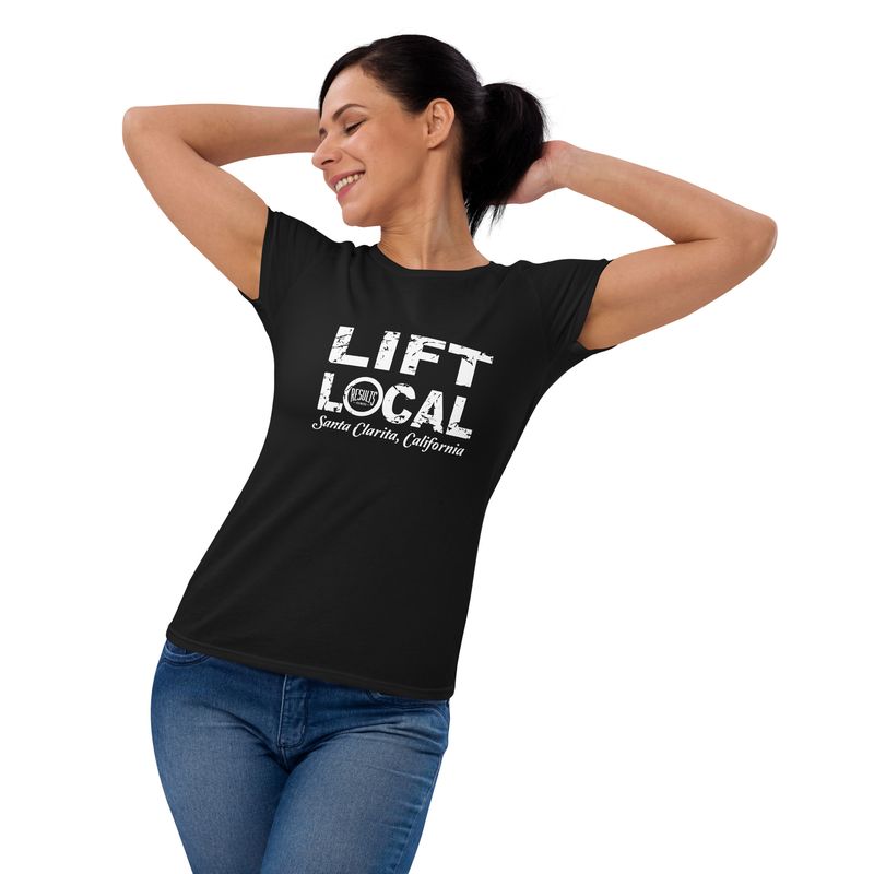 Women's short sleeve "Lift Local" t-shirt
