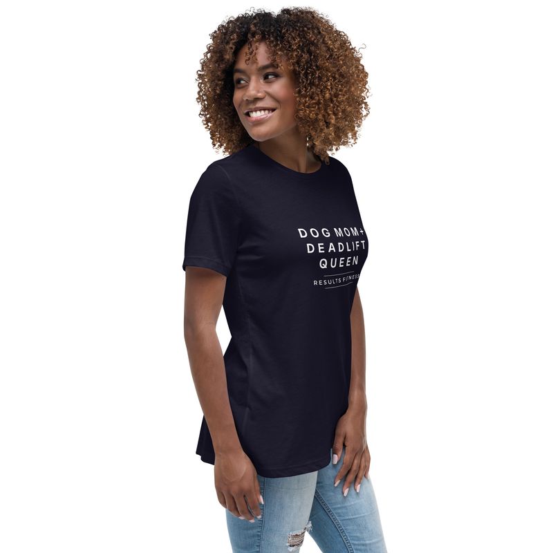 Women's Relaxed "Dog Mom" T-Shirt