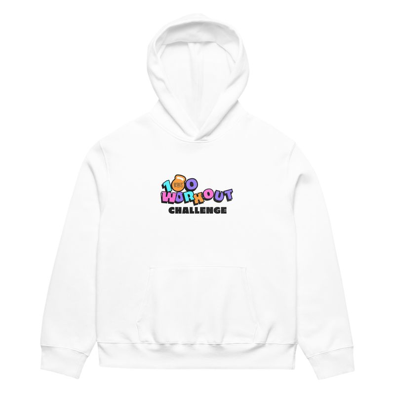 Oversized heavyweight hoodie