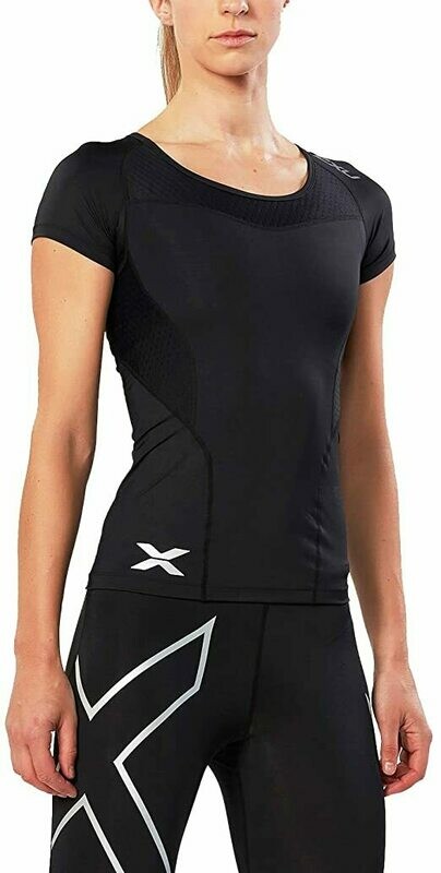 Short Sleeve Compression Aerobic Top