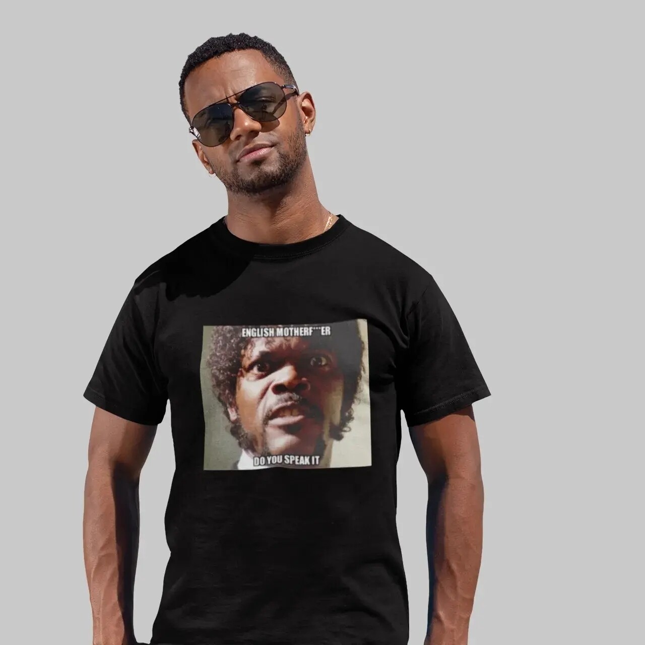 English MF Do you speak it? Samuel L Jackson TShirt