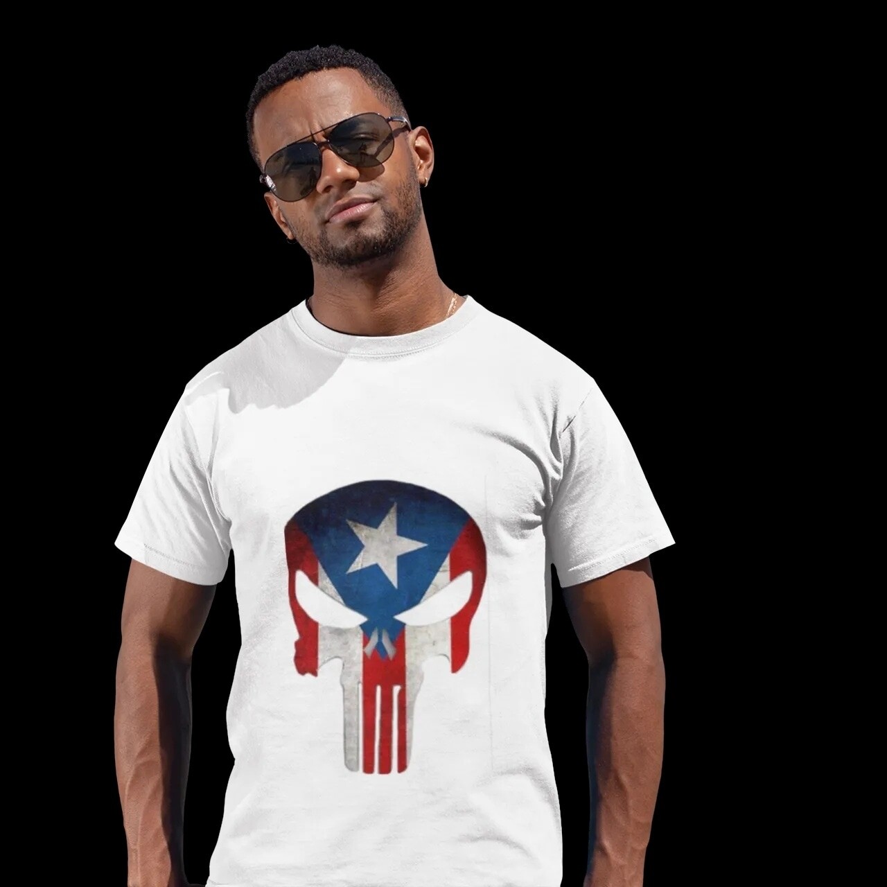 Puerto Rican Mask Flag