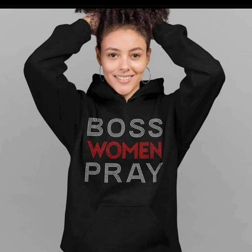 Boss Wonen Pray Bling Hoodie