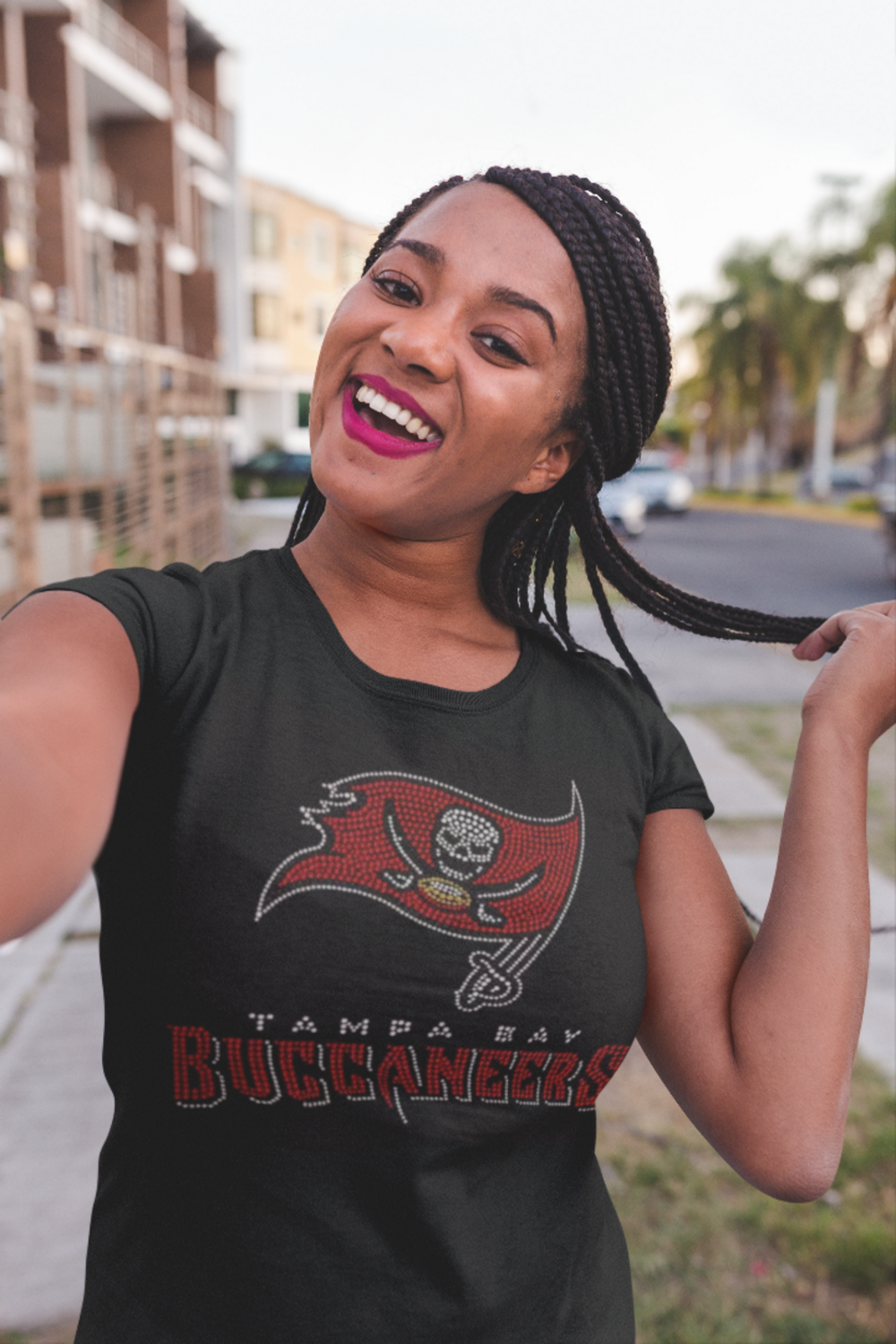 Tampa Bay Buccaneers Bling TShirt