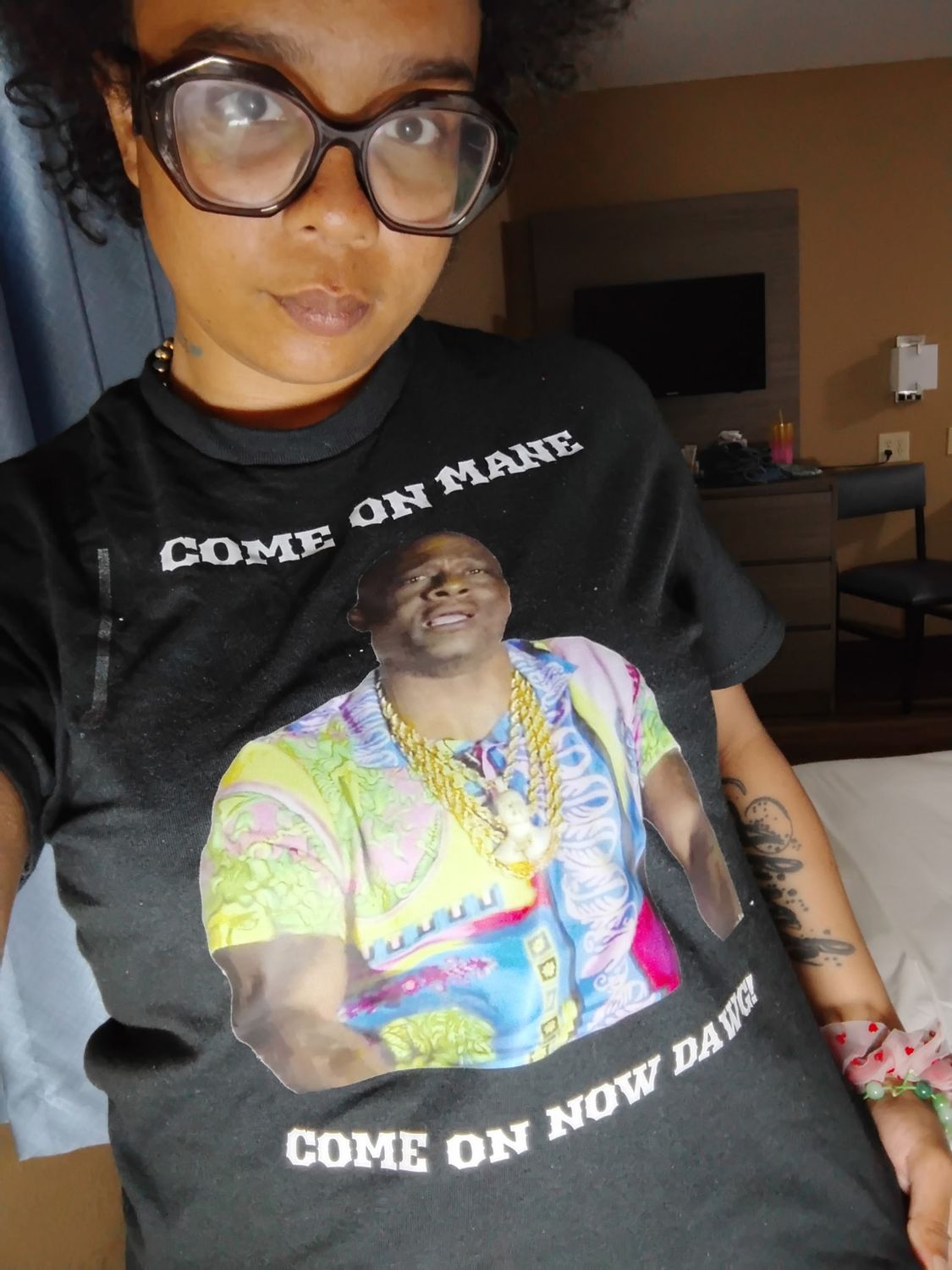 Boosie Meme Come on mane come on now dawg Unisex TShirt