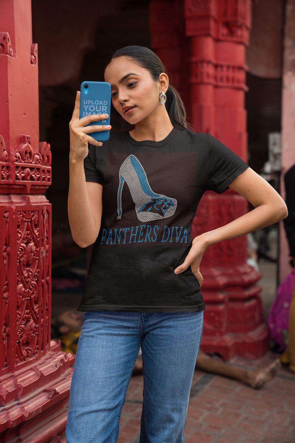 Carolina Panthers Bling TShirt
