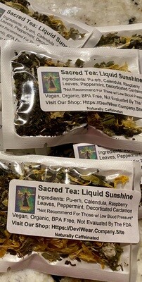 Sacred Tea: Liquid Sunshine