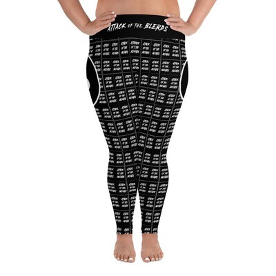 Devi Wear™ Limited Edition Attack of the Blerds Saga: Press Start Plus Size Leggings
