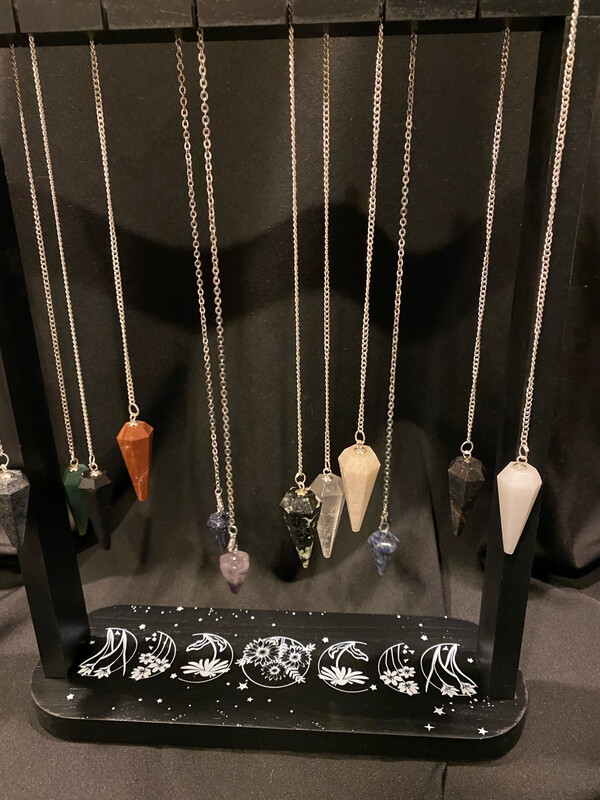 Gemstone And Crystal Pendulum