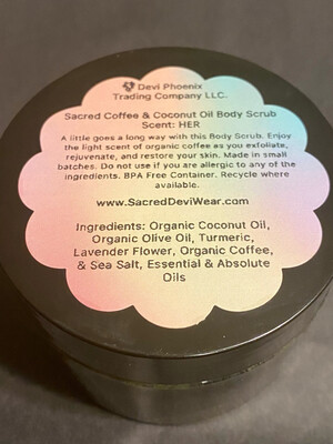 Organic Coffee & Coconut Body Scrub