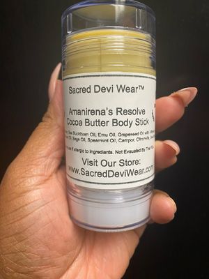 Amanirena’s Resolve Cocoa Butter Body Stick