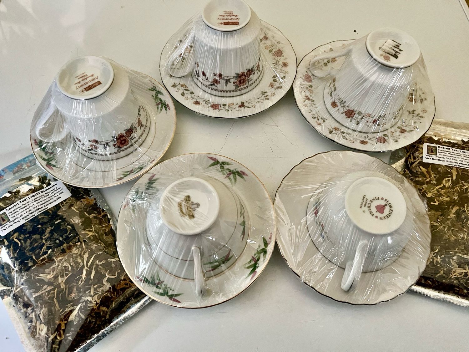 Antique Tea Cup &amp; Saucer