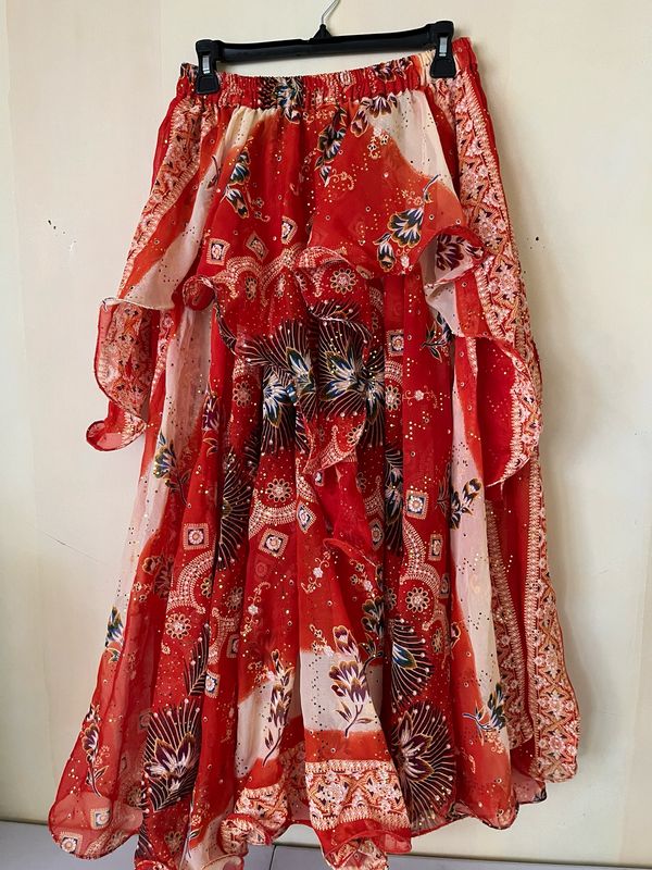 Chiffon Petal Skirt