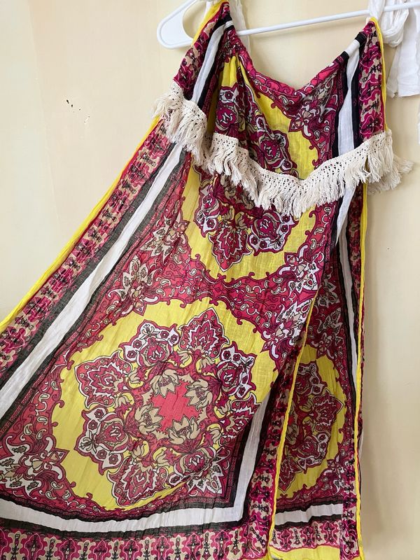 Lightweight Tapestry Over Skirt