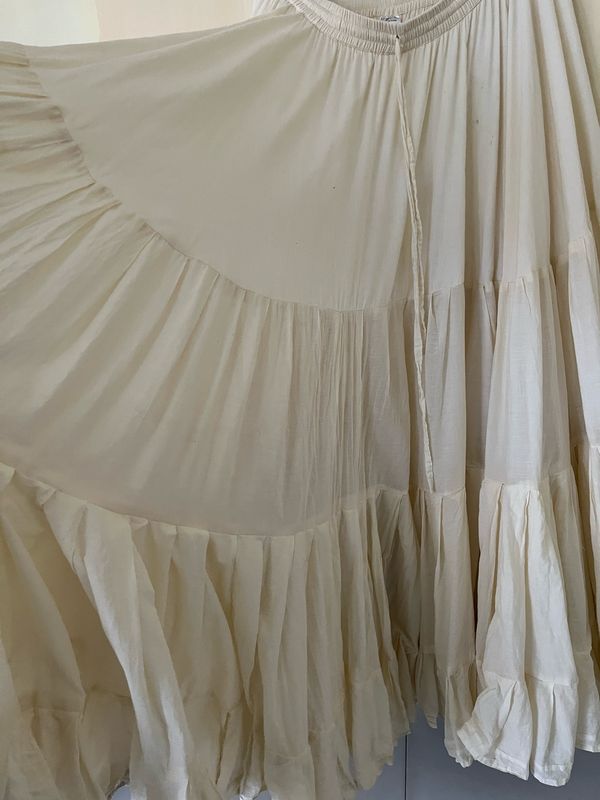 Off White 4 Tier Skirt