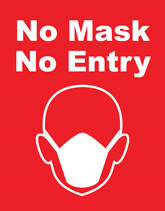 No Mask-No Entry Signs
