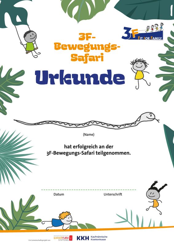 3F-Bewegungs-Safari Set