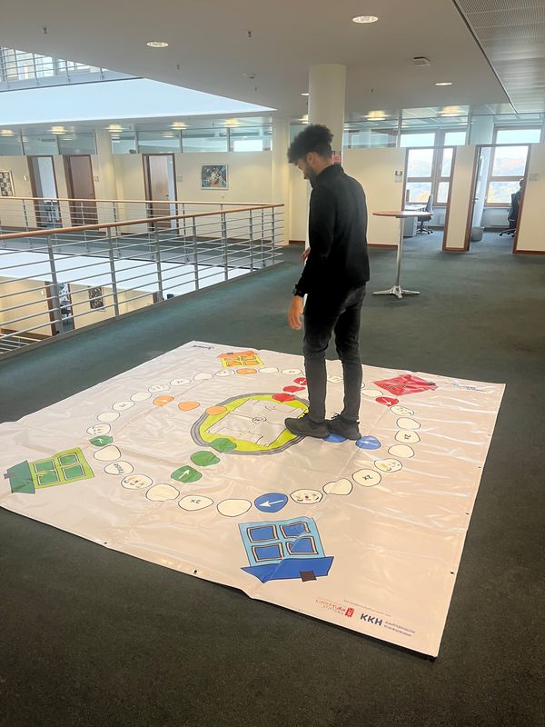 Spielplane Großformat - Indoor L - Mensch beweg' dich!