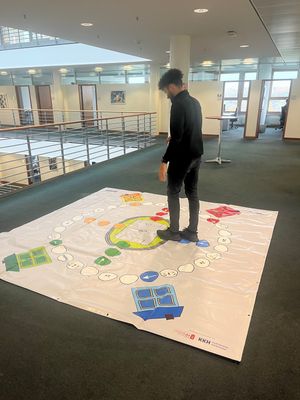 Spielplane Großformat - Indoor L - Mensch beweg' dich!