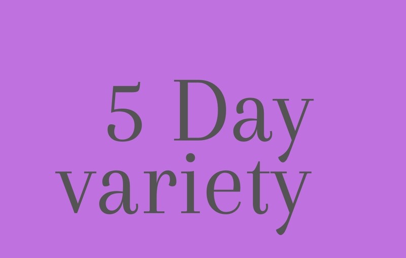 5 VARIETY