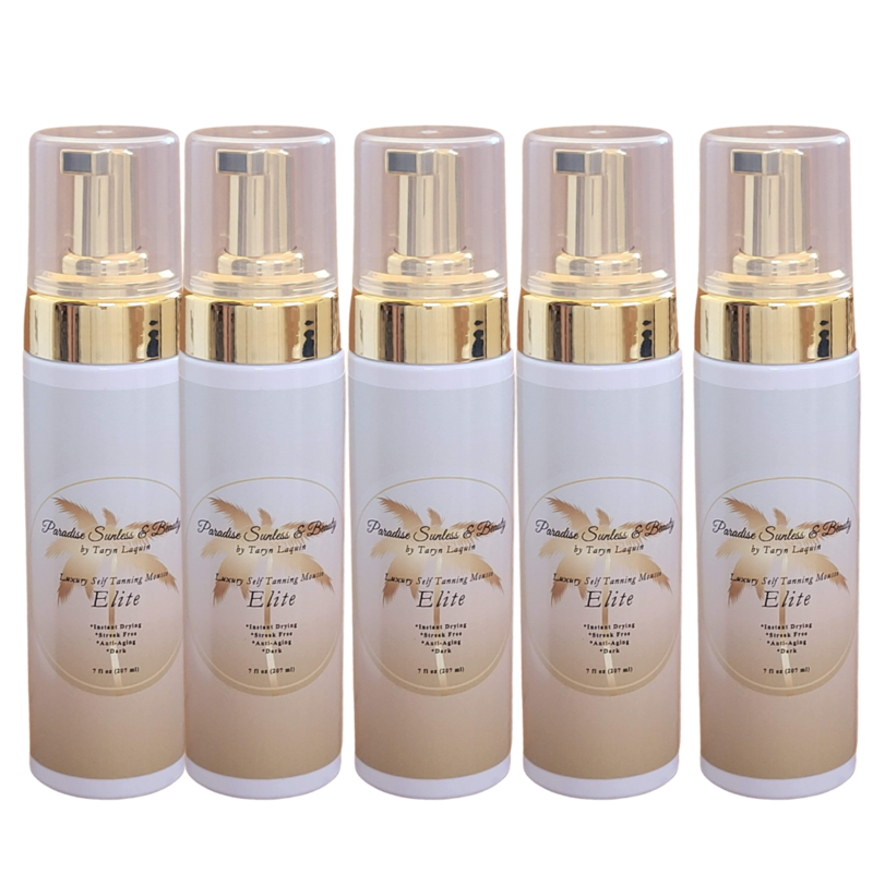 Wholesale Elite Self Tanning Mousse W/ Mitt (Minimum 5 bottles)