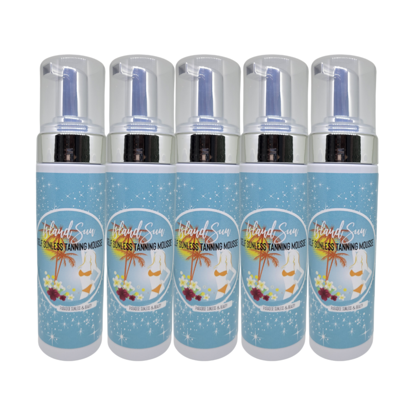Wholesale Island Sun Tanning Mousse with Mitts (Minimum 5 bottles)