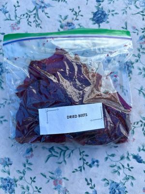 Dried Beets Red