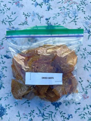 Dried Beets Golden