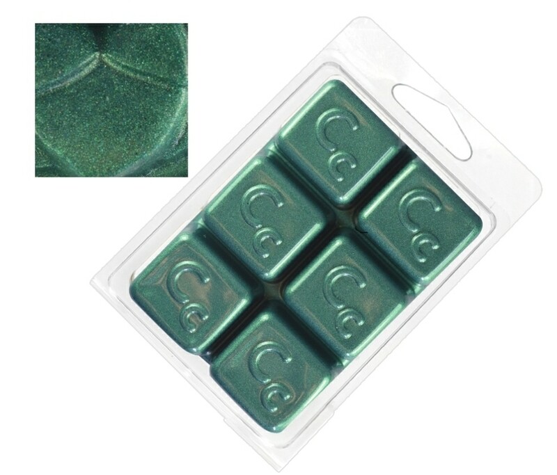 Soap Colour Bar Sparkle Mica - Evergreen (6 blocks)
