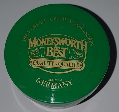 Moneysworth &amp; Best Shoe Cream (Black) 1.7oz