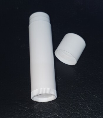 .15 oz White Lip tube/cap - round (each)